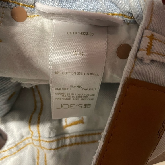 Joes jeans the Finn Bermuda shorts collectors edition bleach distressed size 24 - Picture 6 of 6